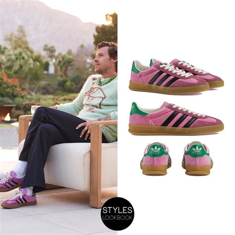 adidas gucci harry styles|harry styles adidas sneakers.